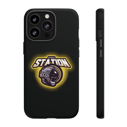 Space Station iPhone Cases Sci-Fi Tough Mobile Protection