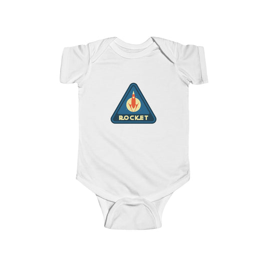 Adorable Rocket Sign Astronaut Bodysuit for Babies