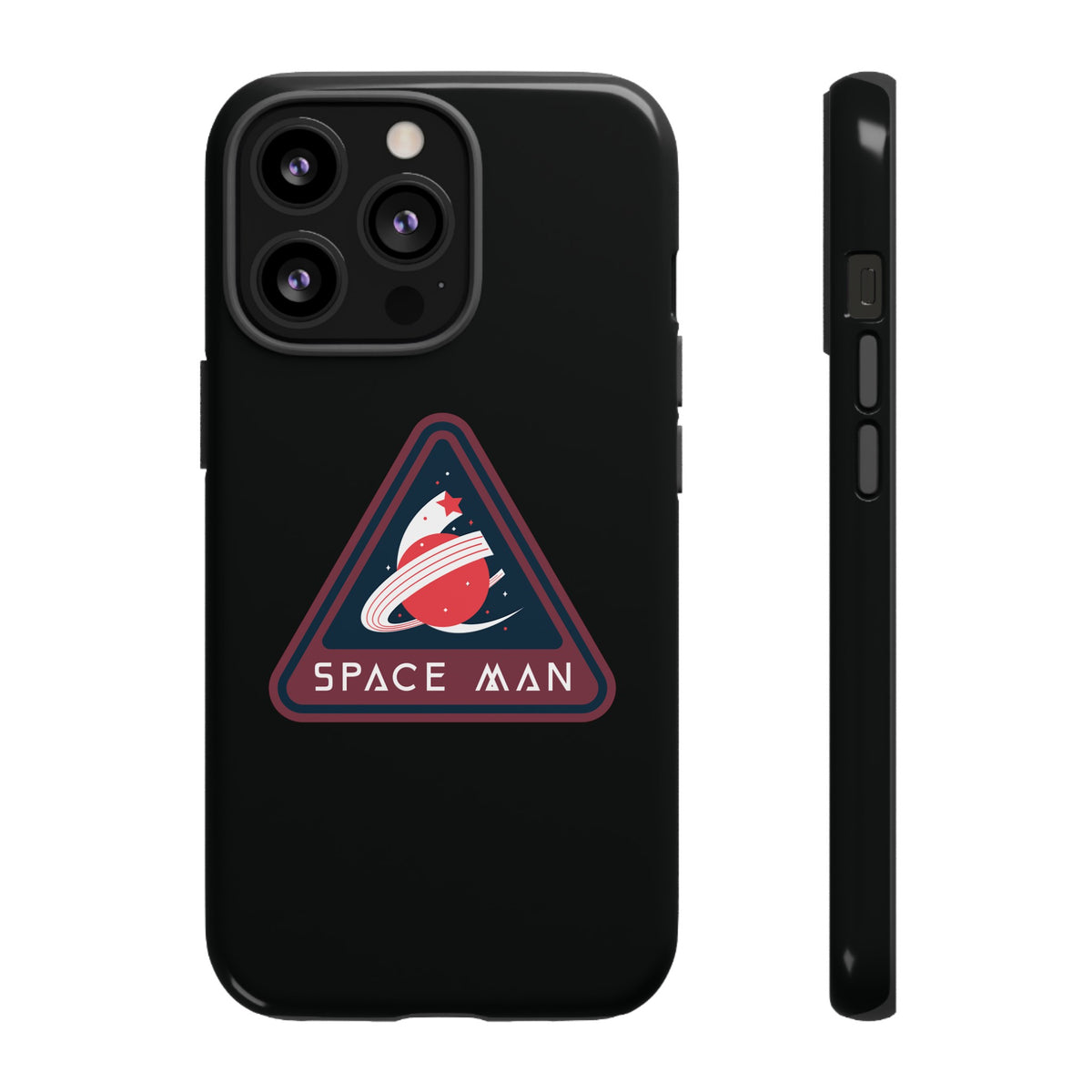 Retro Sci-Fi iPhone Cases | Space Man Tough Mobile Covers