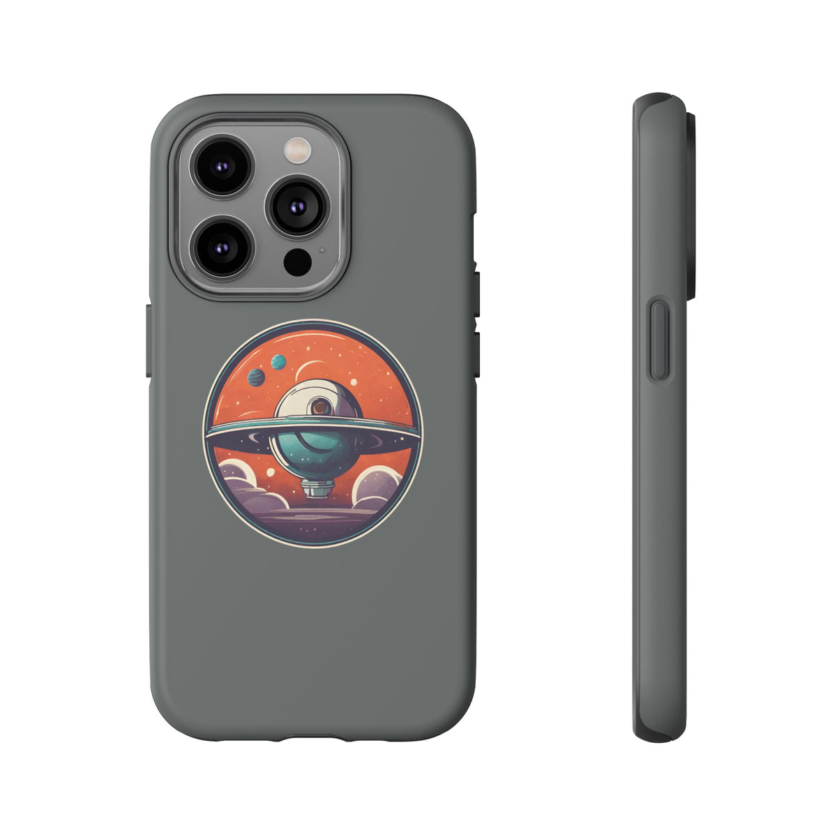 Space Art iPhone Cases - Unique Station No283 Mobile Covers