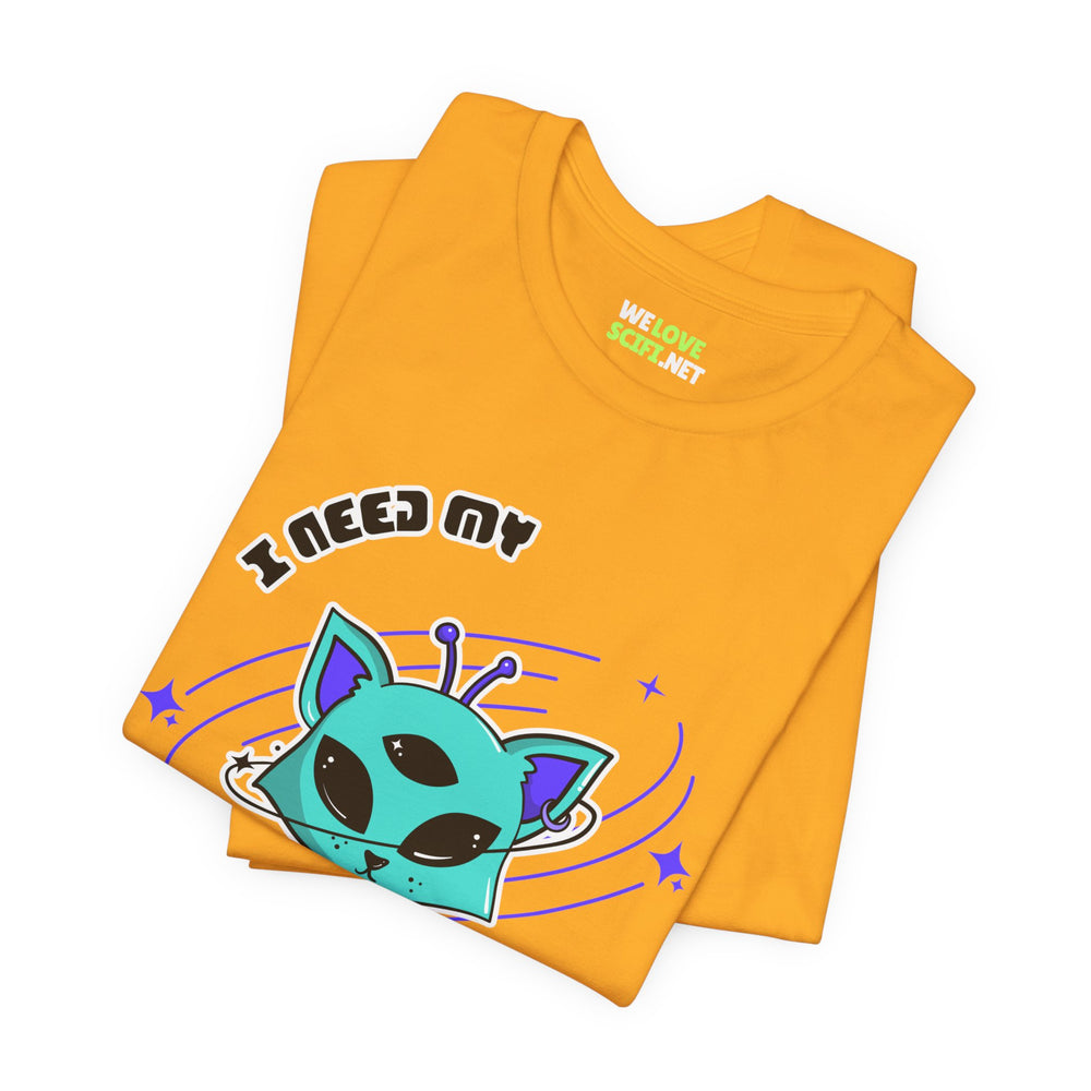 Alien Cat Sci-Fi T-Shirt | Unique UFO Design | WeLoveSciFi