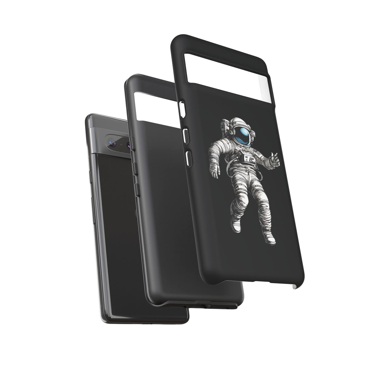 Space Art Astronaut Pixel Cases