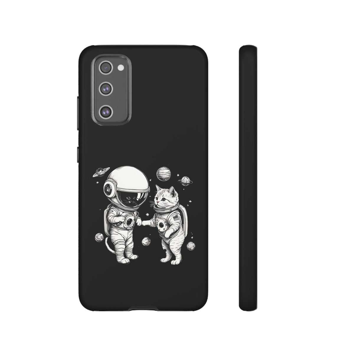 Space Kittie Samsung Galaxy Cases Tough Astronaut Cat Cover