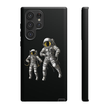 Astronauts Floating Tough Samsung Galaxy Mobile Cases