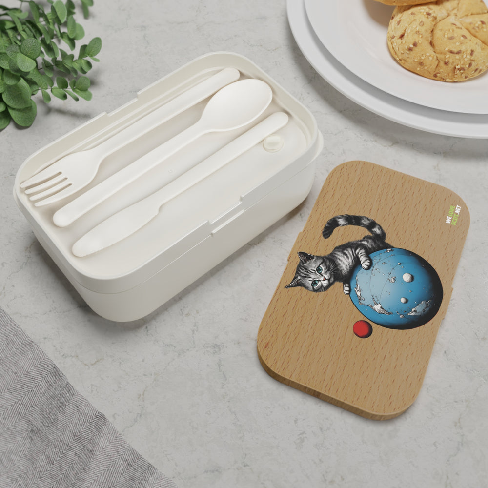 Player Cat 3 Sci-Fi Bento Lunch Box Perfect for Sci-Fi Fans