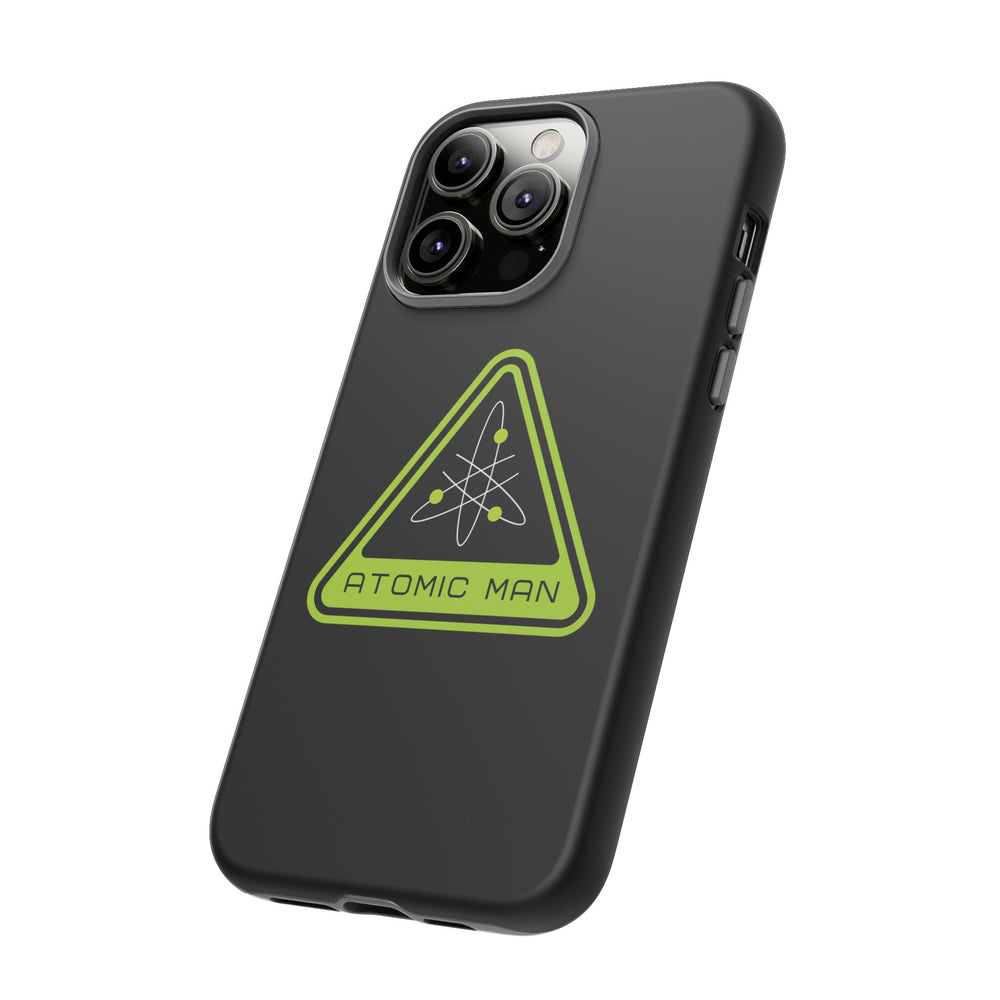 Atomic Man Retro Sign Sci-Fi Tough iPhone Mobile Cases