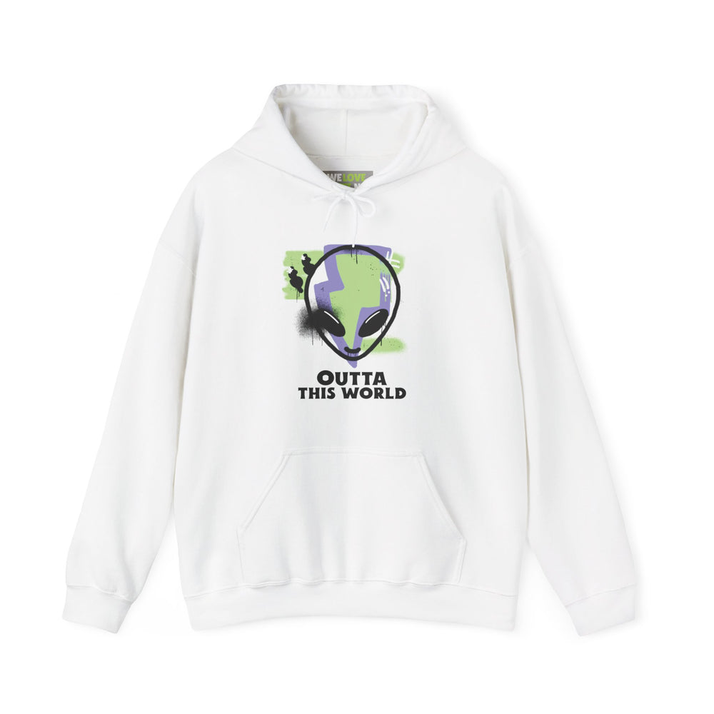 Grunge Alien Hoodie - Outta This World Style We Love Sci-Fi