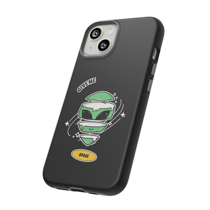 Space Funny UFO Sci-Fi Tough iPhone Mobile Cases-welovescifi