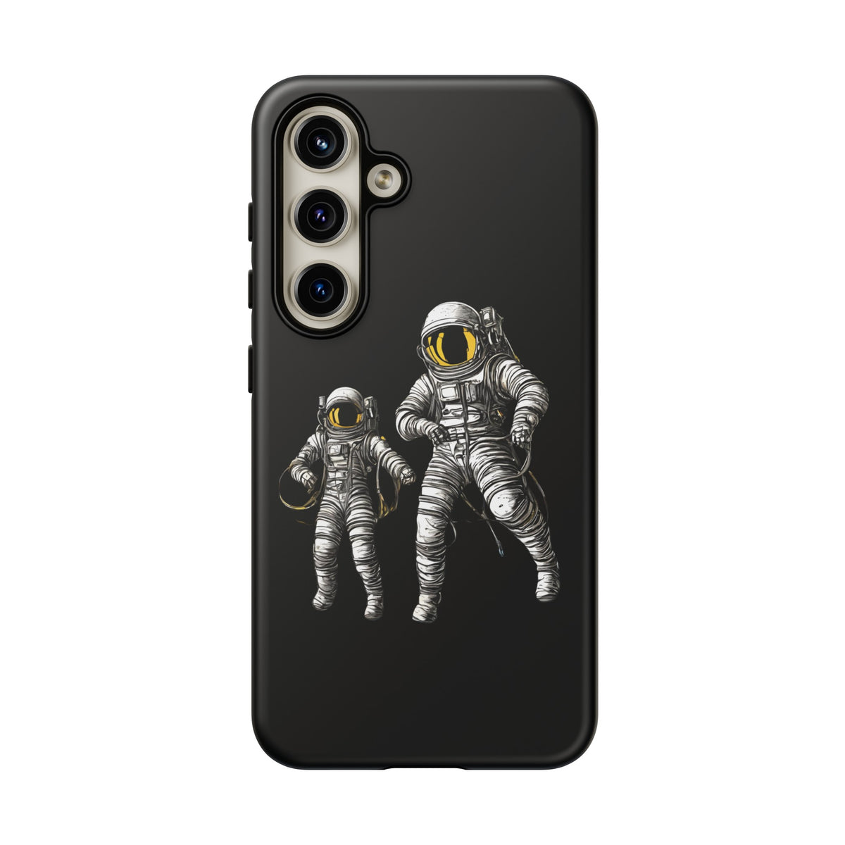 Astronauts Floating Tough Samsung Galaxy Mobile Cases