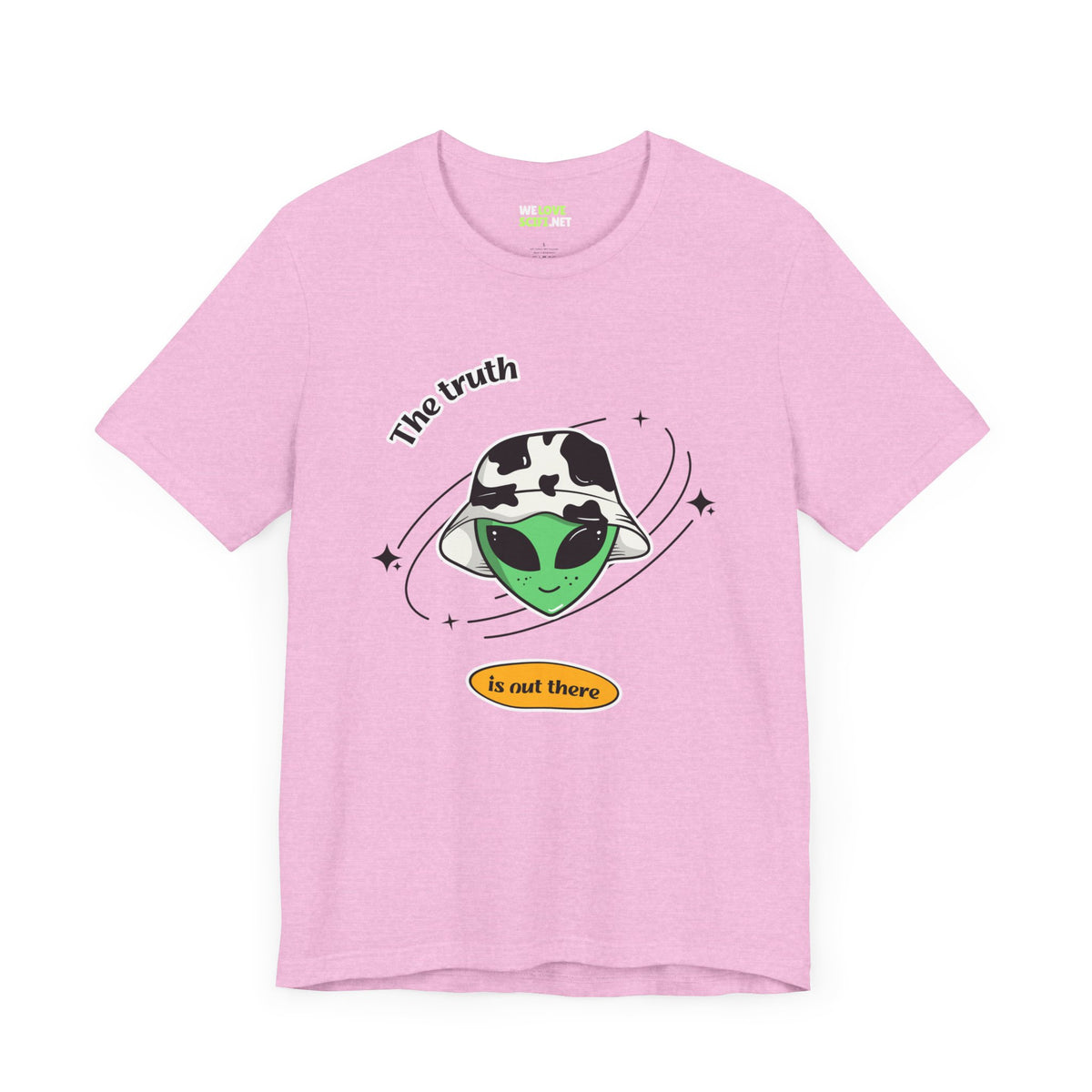 The Truth is Out There Cow Hat UFO Sci-fi T-shirt