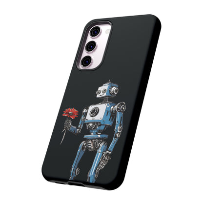 You Never Bring Me Flowers Robot SpaceArt Tough Samsung Galaxy Mobile Cases-welovescifi.net