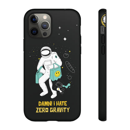 Zero Gravity Funny Astronaut Sci-Fi Tough iPhone Mobile Cases-welovescifi.net