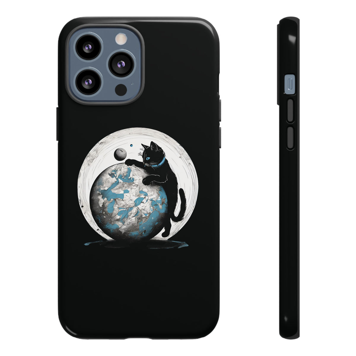 Space Player Cat Tough iPhone Mobile Cases - We Love SciFi