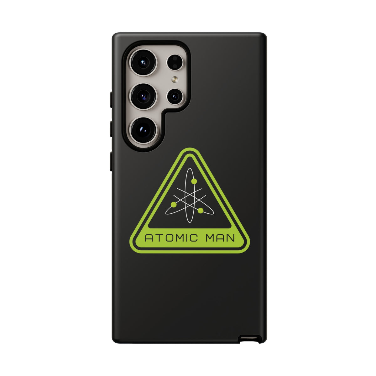 Atomic Man Retro Sign Sci-Fi Samsung Galaxy Mobile Cases