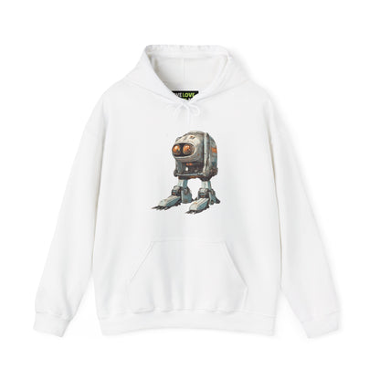 Hello Rusty Robot Spaceart Sci-Fi Hoodie-welovescifi.net