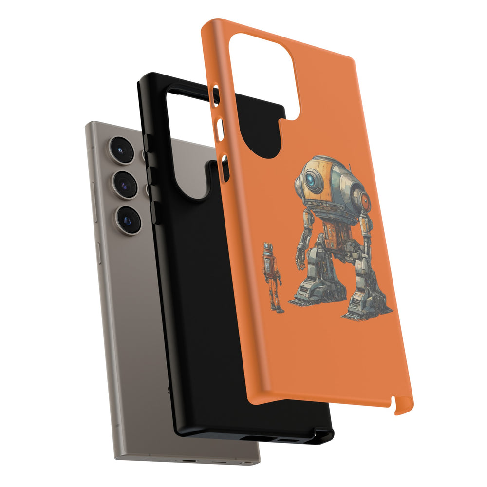 Robot Space Art Galaxy Mobile Cases | Look at Me Robot