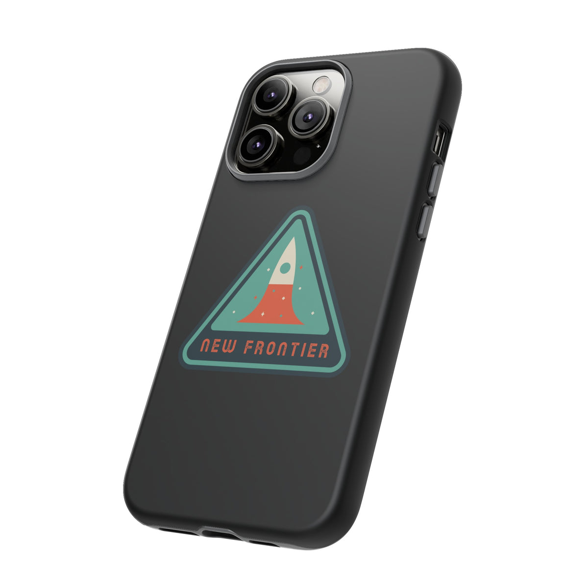 Retro Sci-Fi iPhone Cases New Frontier Tough Mobile Covers