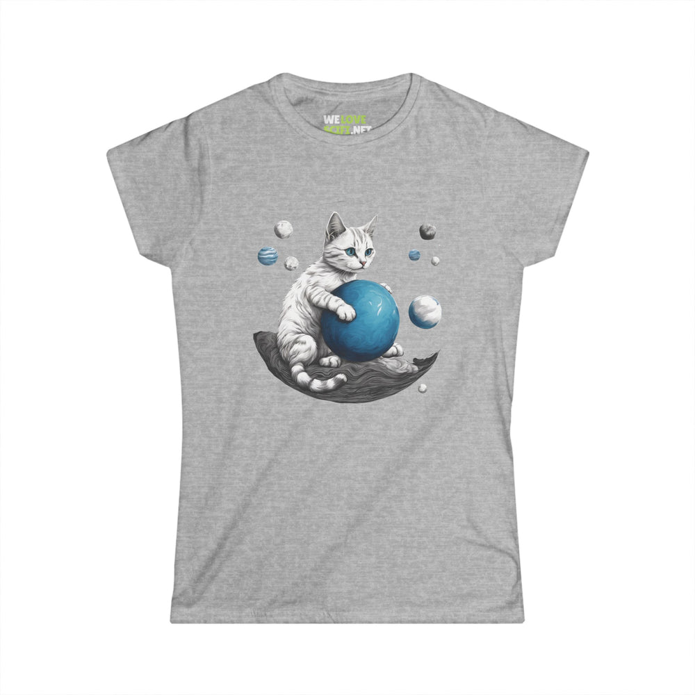 space player cat tee-Space Player Cat 2 Woman's Tee