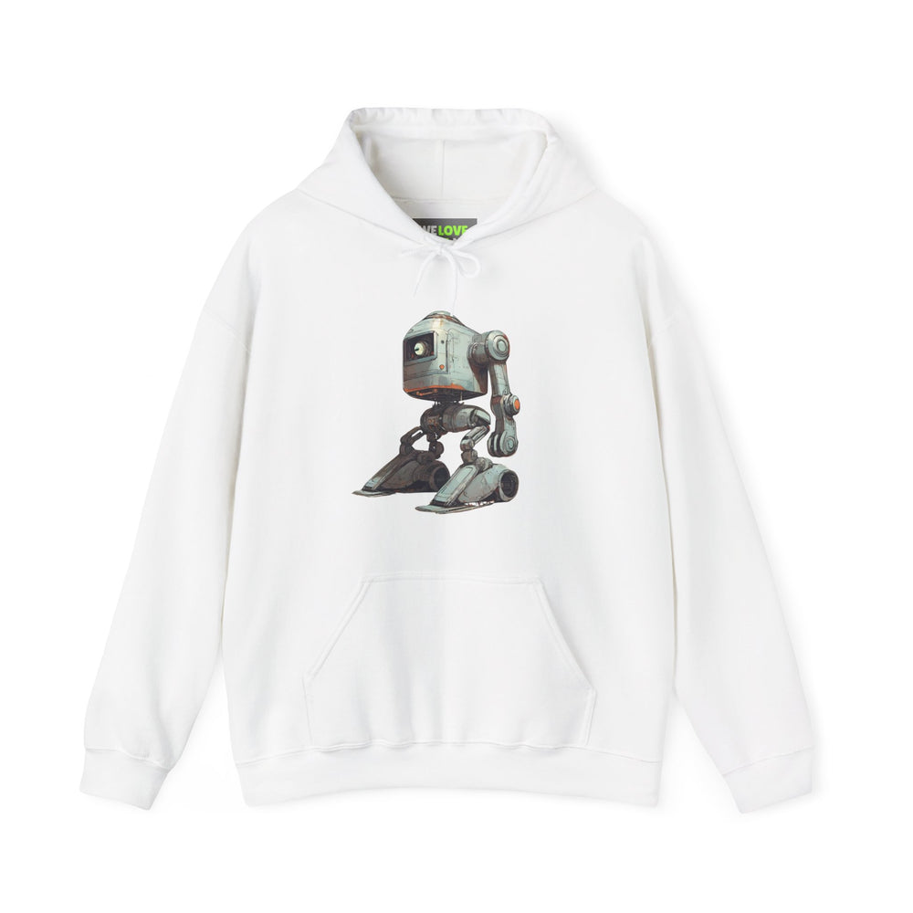 Robot Spaceart Hoodie - Ready-to-Go Sci-Fi Apparel