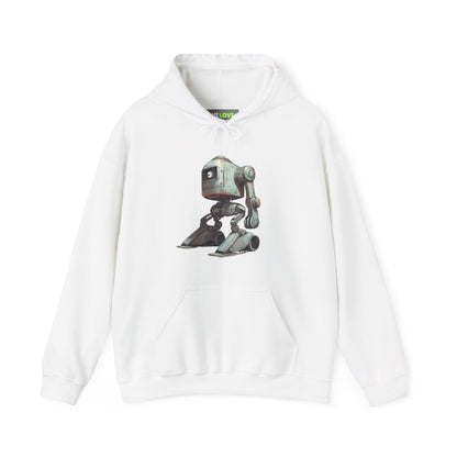 Robot Spaceart Hoodie - Ready-to-Go Sci-Fi Apparel