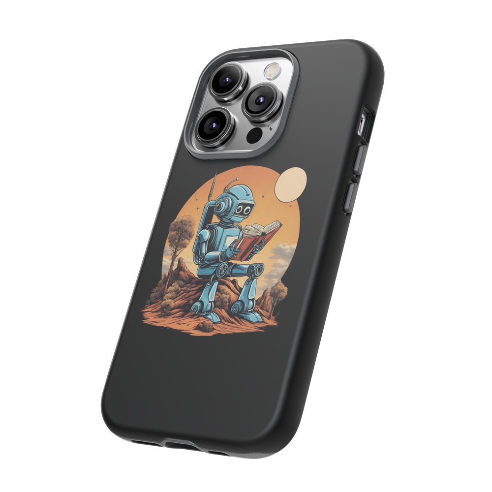 Humans Robot SpaceArt iPhone Cases - Tough Mobile Protection