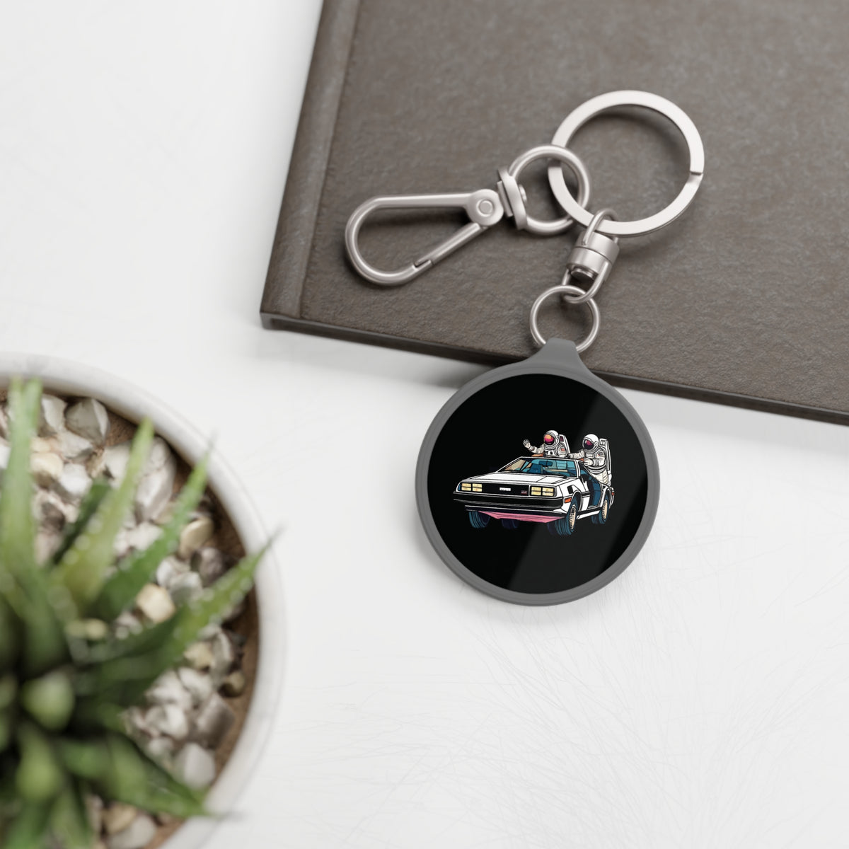 Delorean Ride Keyring Tag-welovescifi.net