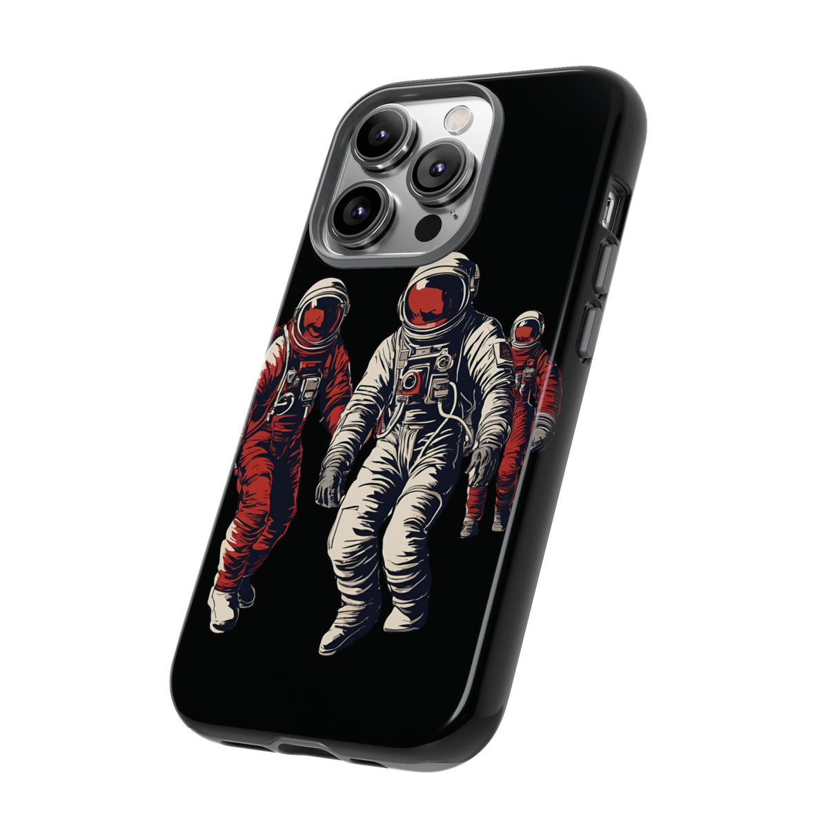 Astronauts In Red Tough iPhone Mobile Cases-welovescifi.net