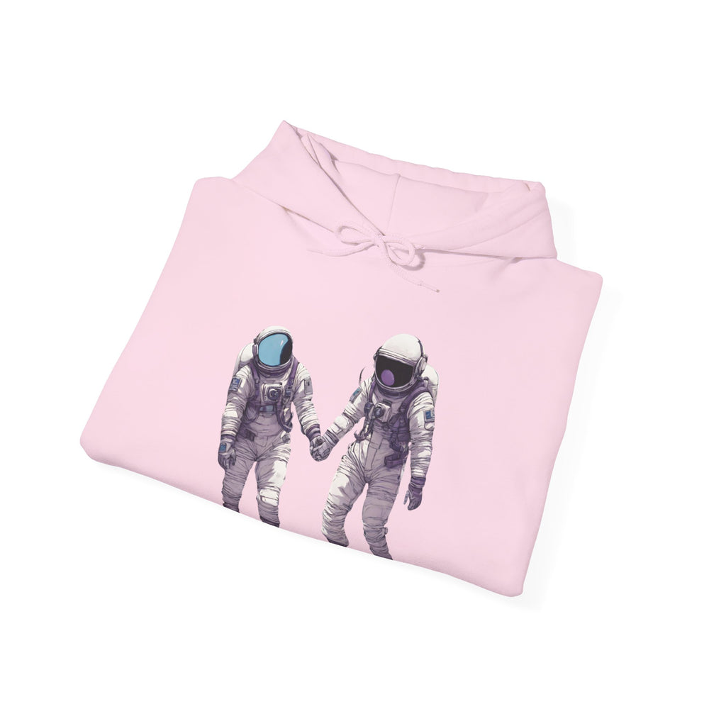 Astronaut Spaceart Hoodie - Next to You Sci-Fi Hoodie