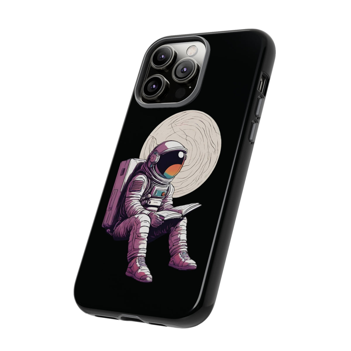 Art Astronaut Tough iPhone Mobile Cases - Read That Book