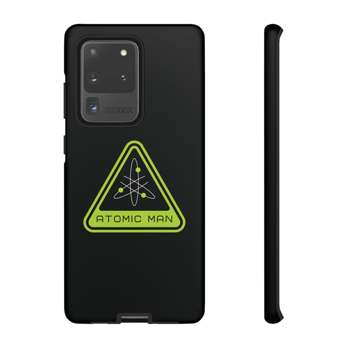 Atomic Man Retro Sign Sci-Fi Samsung Galaxy Mobile Cases