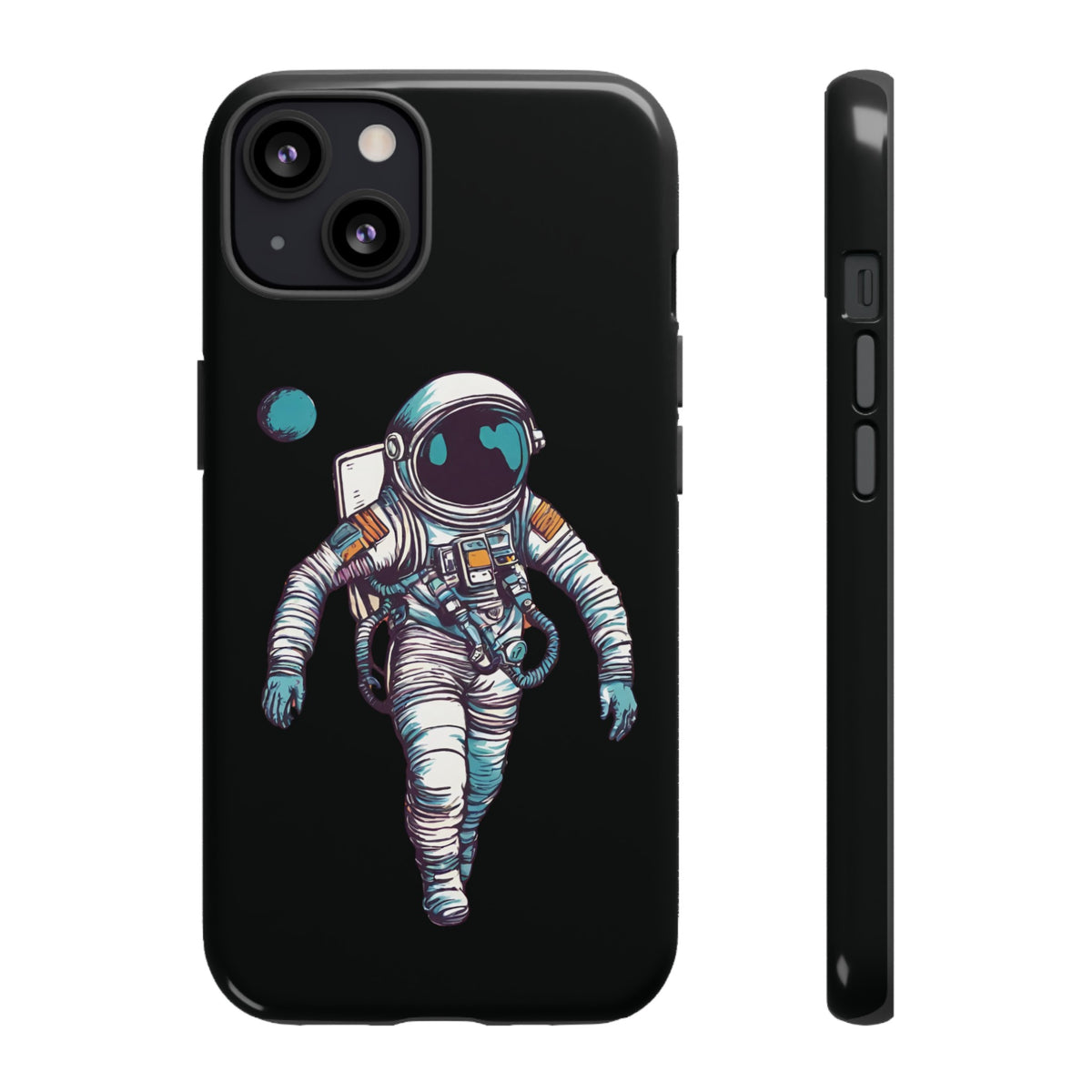 Mini Me Astronaut Spaceart Sci-Fi Tough iPhone Mobile Cases