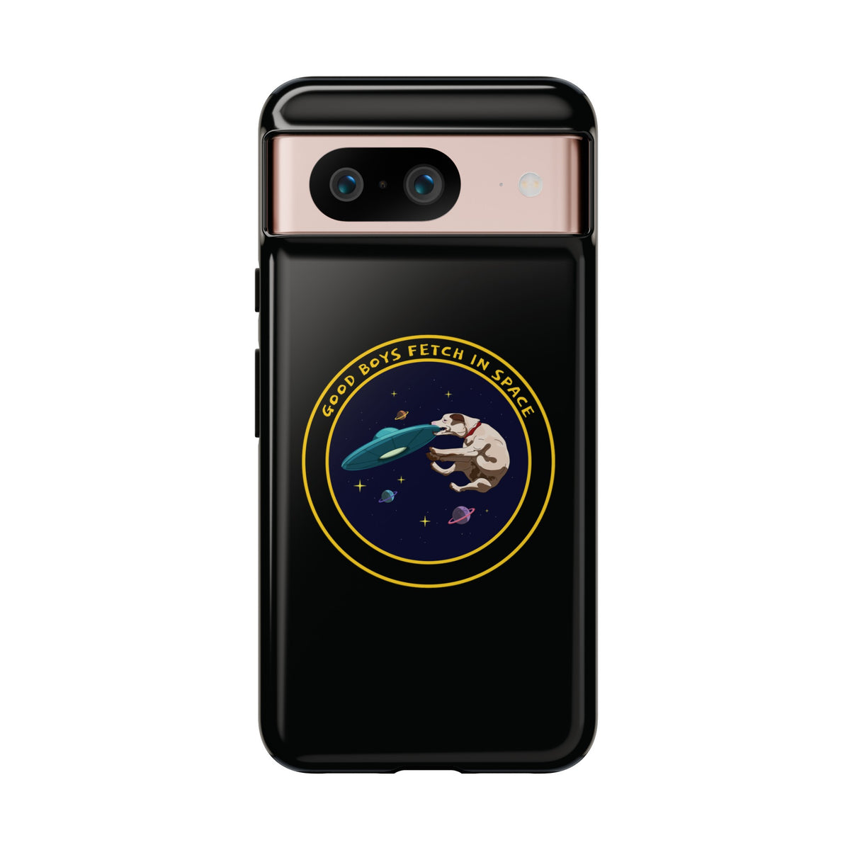 Boy Fetch In Space Dog SciFi Tough Google Pixel Mobile Case