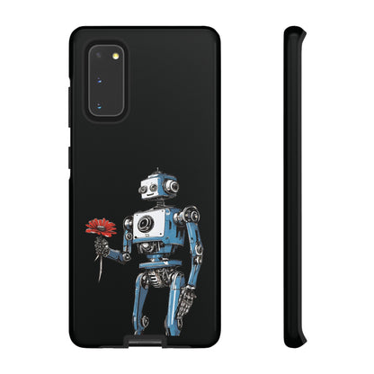 You Never Bring Me Flowers Robot SpaceArt Tough Samsung Galaxy Mobile Cases-welovescifi.net