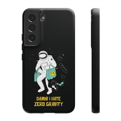 Zero Gravity Funny Astronaut Sci-Fi Tough Samsung Galaxy Mobile Cases-welovescifi.net