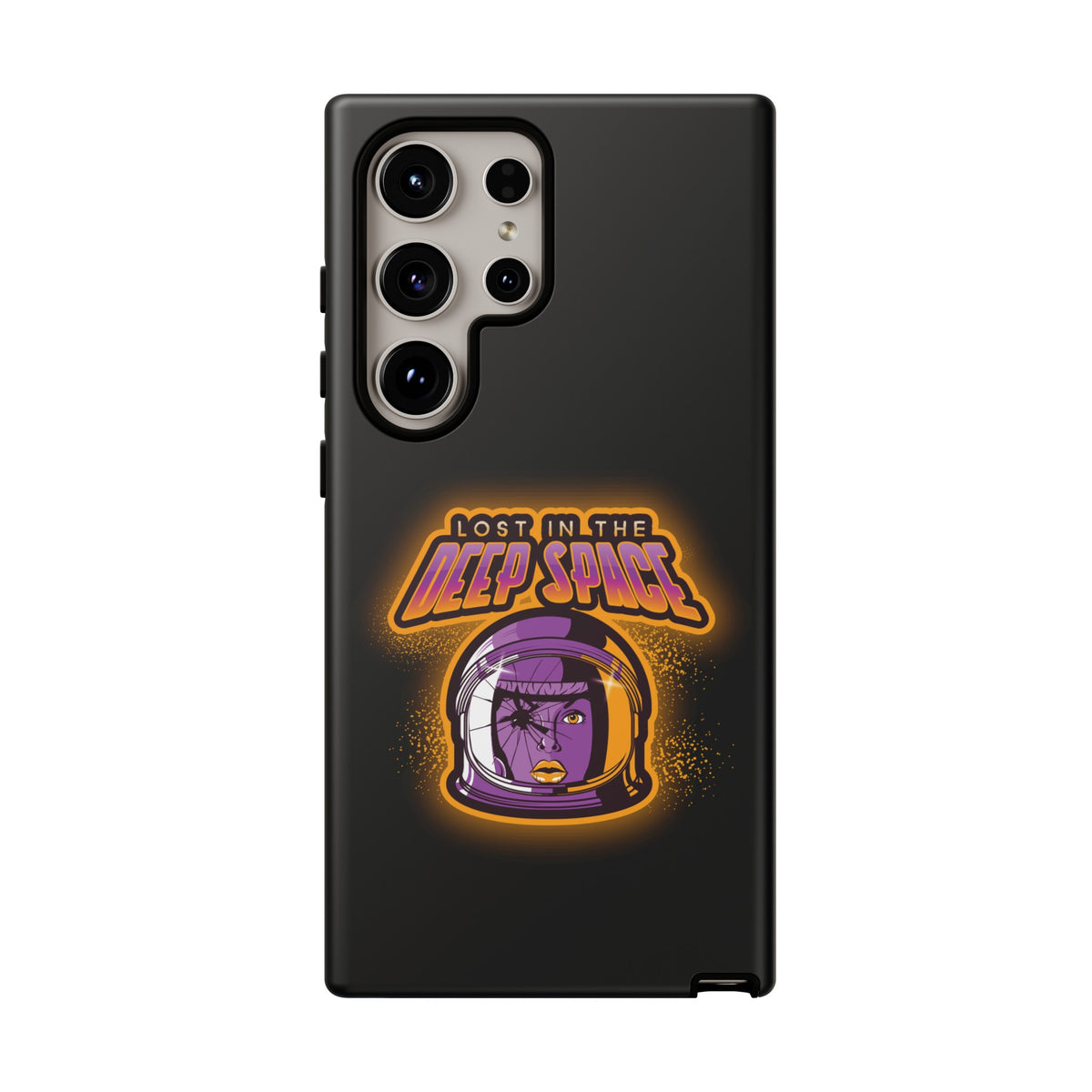 Lost in the Deep Space Astronaut Galaxy Mobile Case