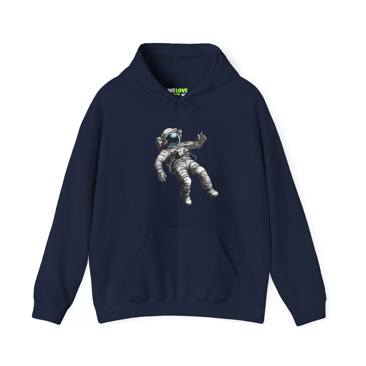 Don't Hold Me Back Astronaut Spaceart Sci-Fi Hoodie