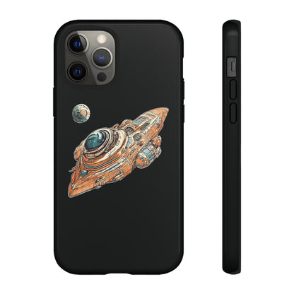 Durable Spaceship-76 Tough iPhone Cases