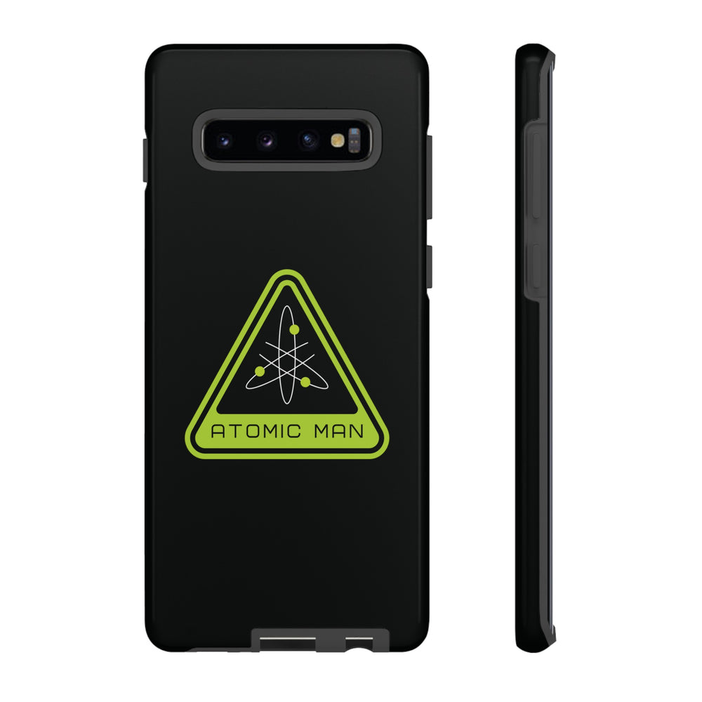 Atomic Man Retro Sign Sci-Fi Samsung Galaxy Mobile Cases