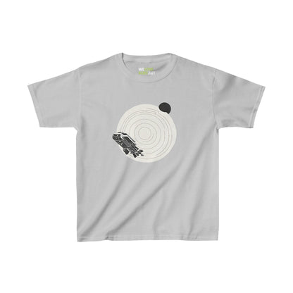 Bye Spaceship SpaceArt Astronaut Kids Heavy Cotton™ Tee