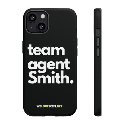 Team Agent Smith Supervillain Tough iPhone Mobile Cases