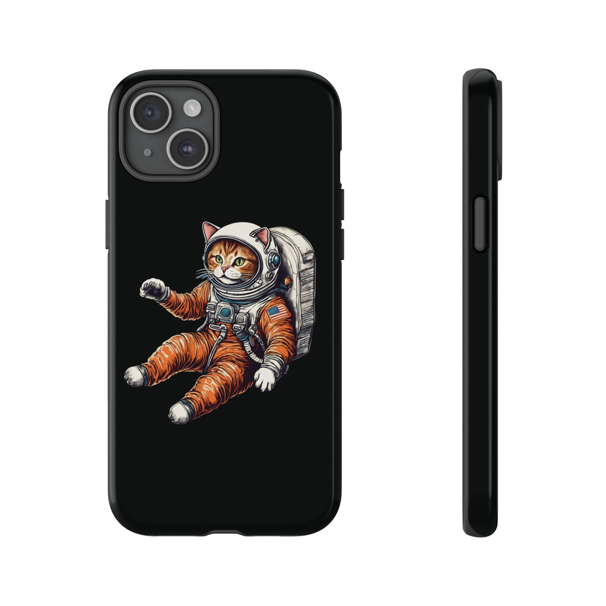 Redhead Spacecat iPhone Case - Tough Astronaut Mobile Cover