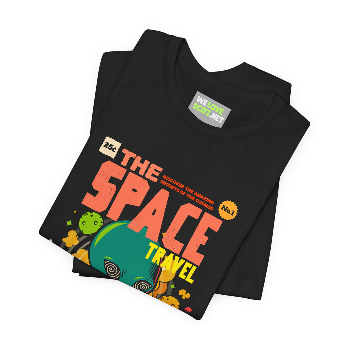 Retro Sci Fi T-Shirt The Space Travel Comic Tee WeLoveSciFi