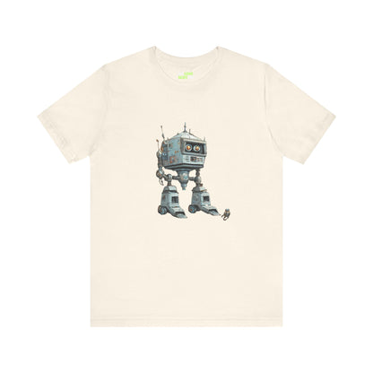 Get Out Of My Way Little Robot SpaceArt Sci-Fi T-Shirt