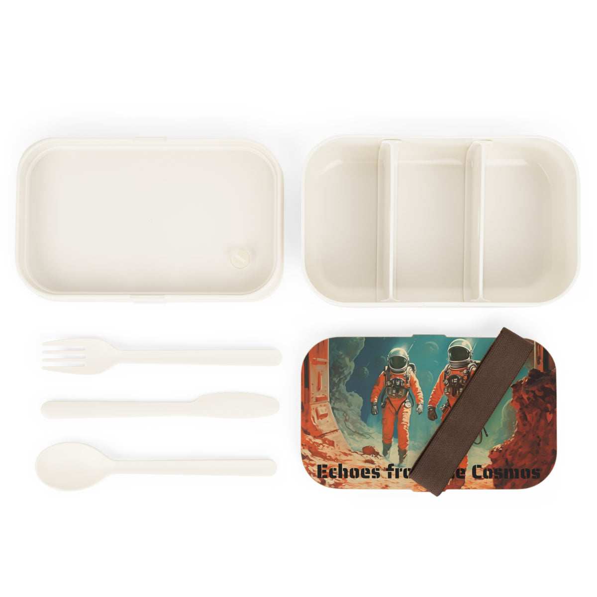 Echoes From The Cosmos Retro Comic Alien Bento Lunch Box